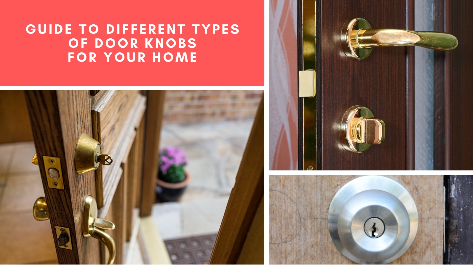 Guide to the Different Types of Door Knobs for Your Home