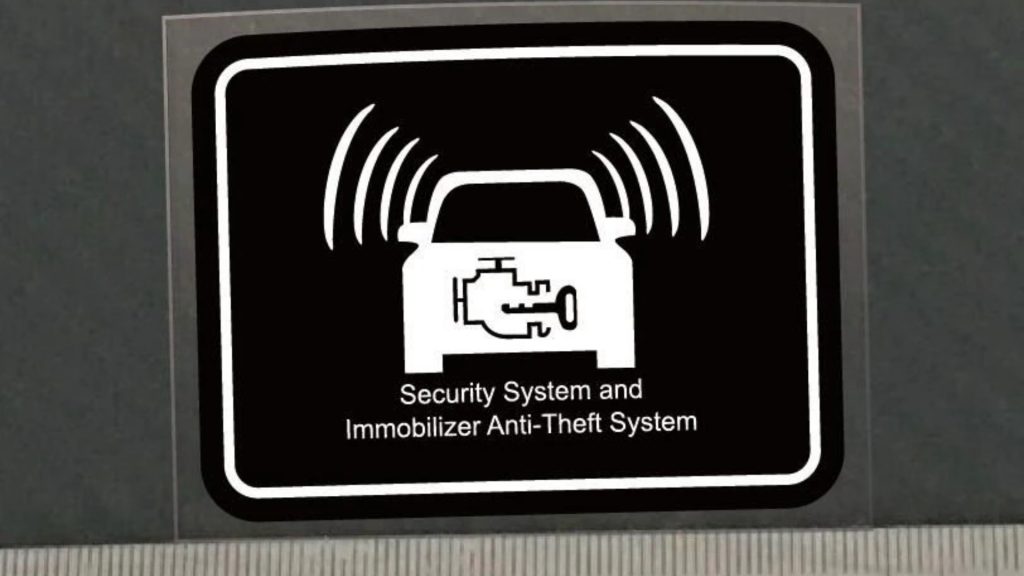 car immobilizer anti-theft system