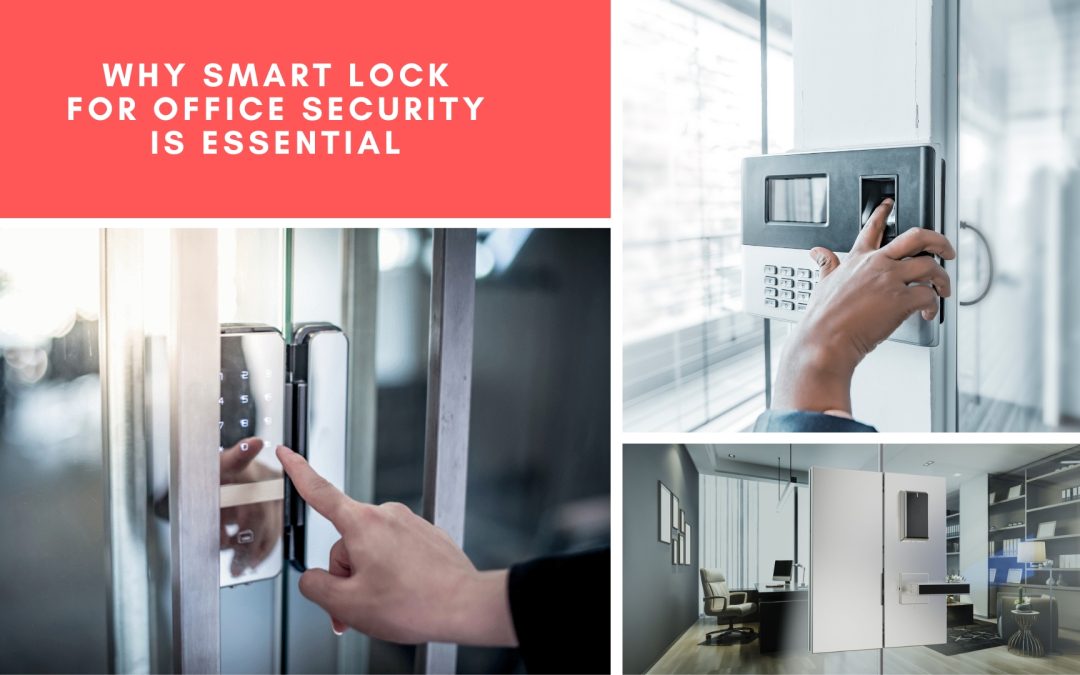 Multiple views of smart lock for office solutions in a corporate environment