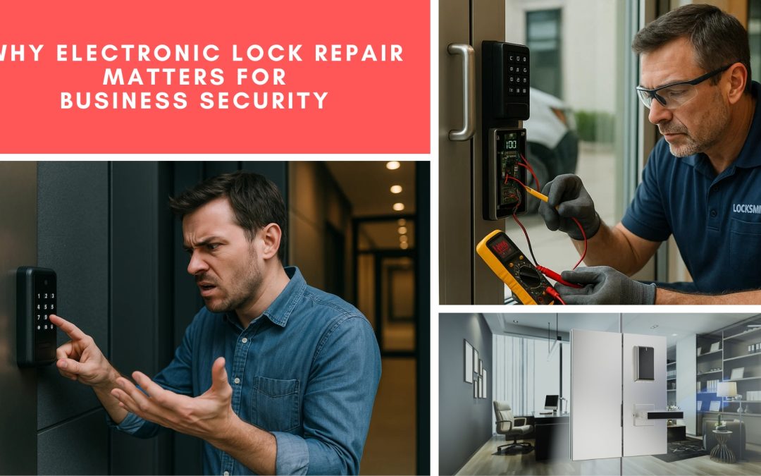 Why Electronic Lock Repair Matters for Business Security