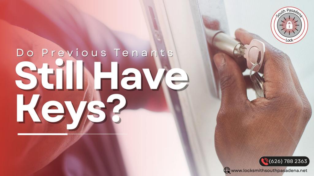 Residential lock rekeying and security check for homes with possible landlord key copies